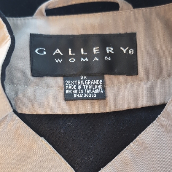 Gallery Women's Tan Raincoat - Picture 2 of 6